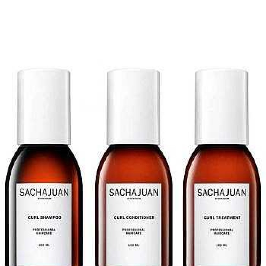 Packs En Oferta | SACHAJUAN Set Curl Shampoo + Conditioner + Treatment Travel Size