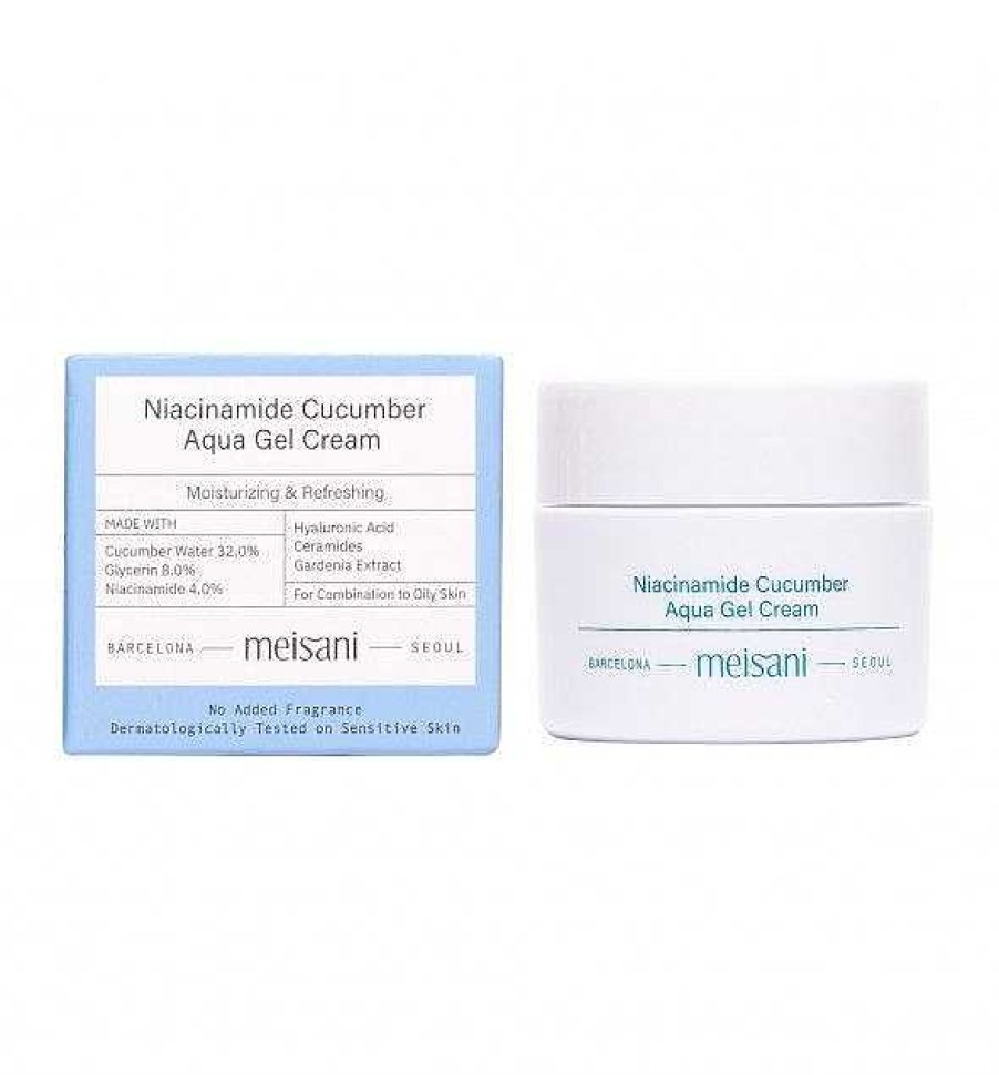 Hidratantes | MEISANI Niacinamide Cucumber Aqua Gel Cream Travel Size