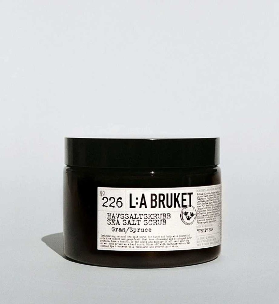 Exfoliantes Y Peelings | LA:BRUKET N 266 Sea Salt Scrub Spruce