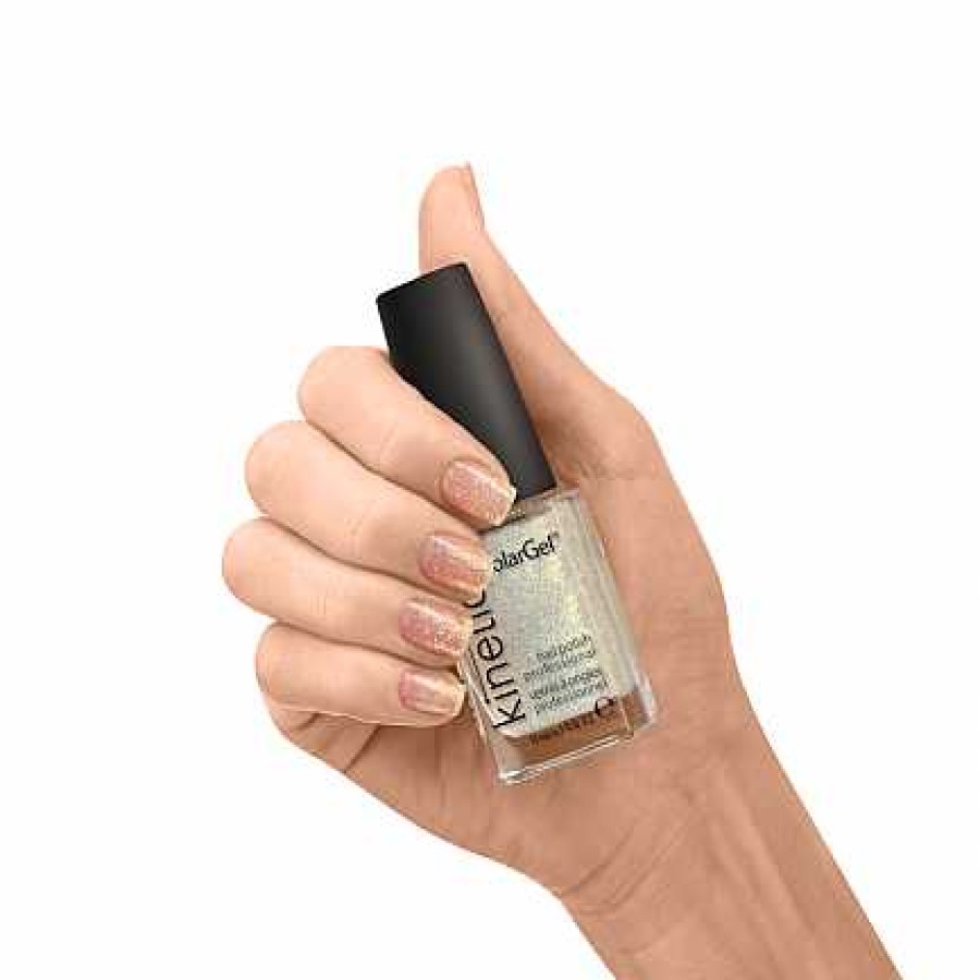 Manicura Y Pedicura | KINETICS Solargel Silver Fairy Dust Knp101