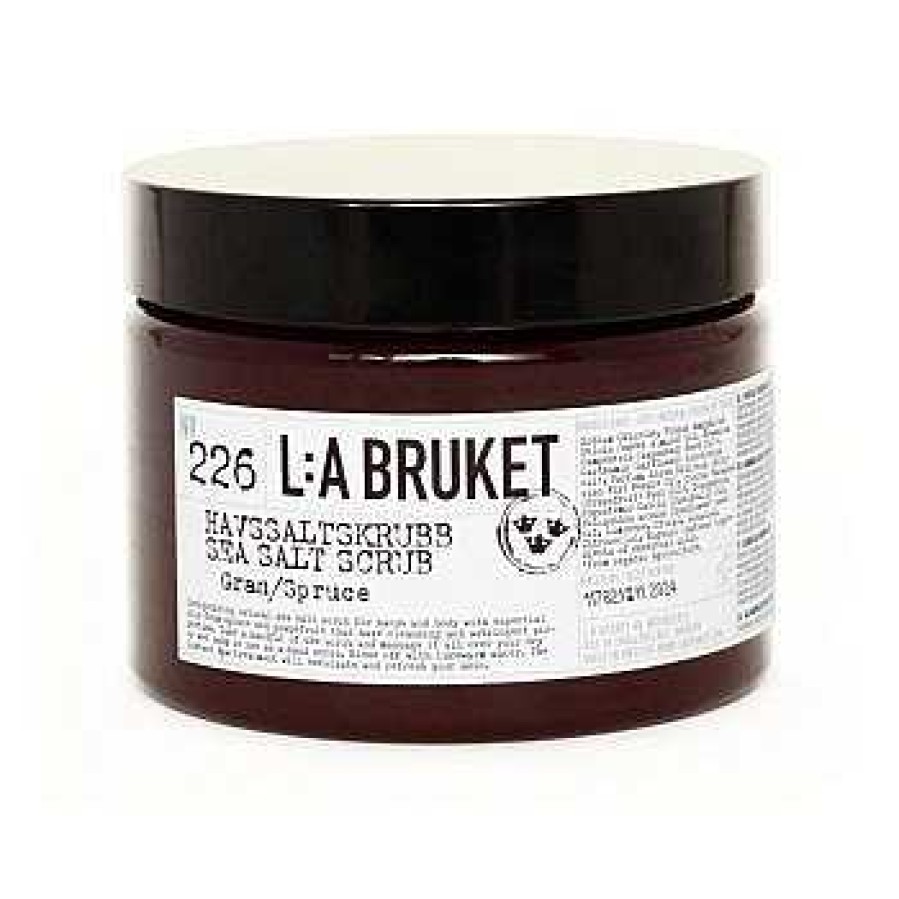 Exfoliantes Y Peelings | LA:BRUKET N 266 Sea Salt Scrub Spruce