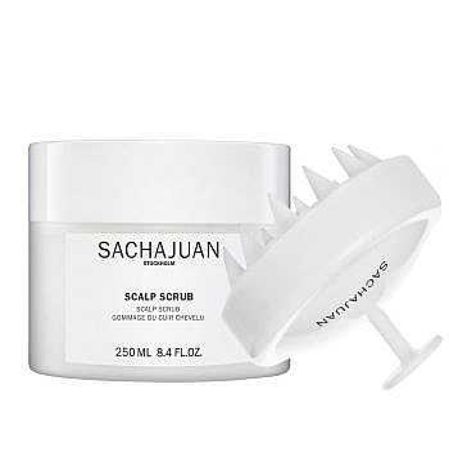 Exfoliantes Y Peelings | SACHAJUAN Set Scalp Scrub + Scalp Brush