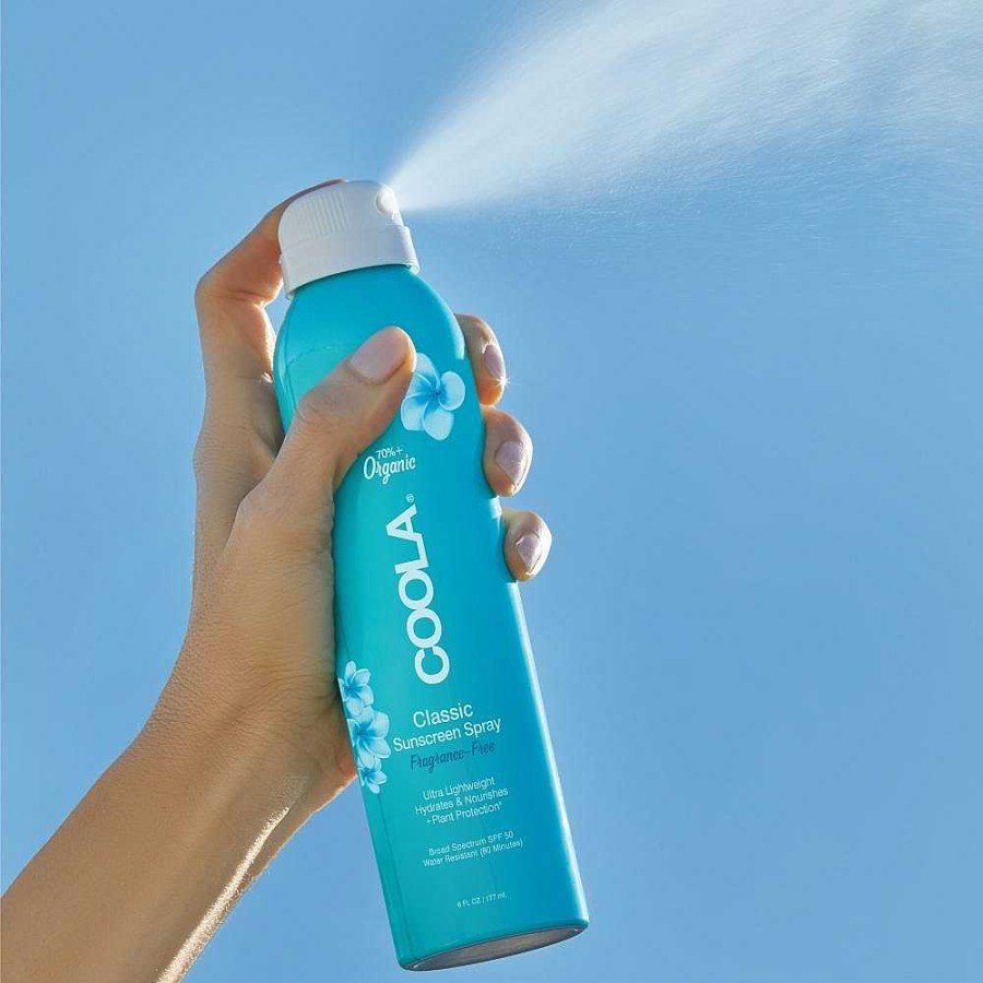 Protecci N Solar | COOLA Eco-Lux Classic Body Spray Unscented Spf50