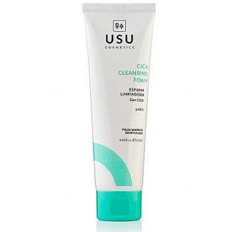 Limpiadoras Y Desmaquillantes | USU COSMETICS Usu Cica Cleansing Foam