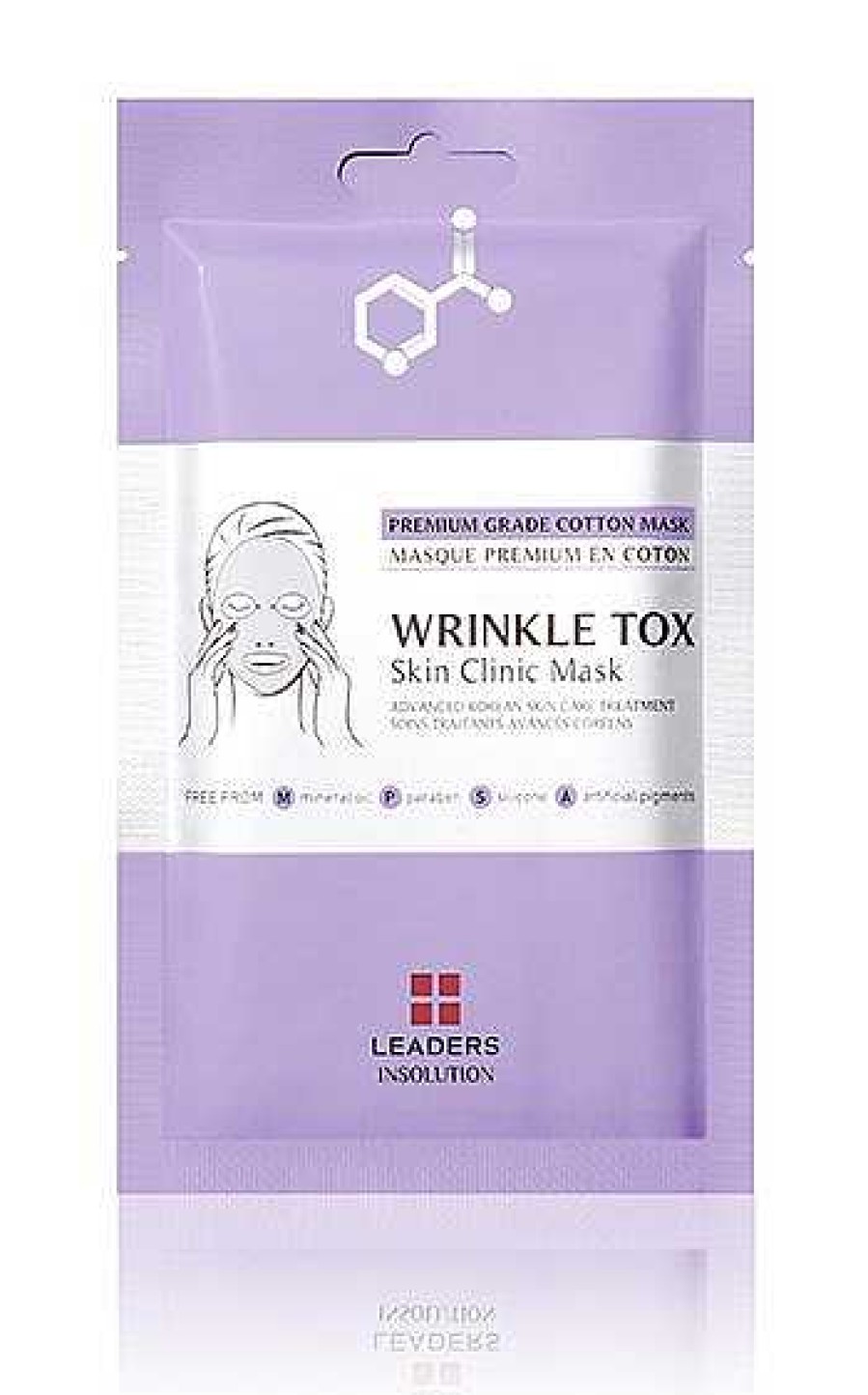 Exfoliantes Y Mascarillas | LEADERS Wrinkle Tox Skin Clinic Mask Pack X5