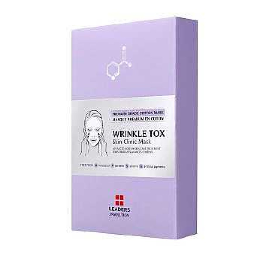 Exfoliantes Y Mascarillas | LEADERS Wrinkle Tox Skin Clinic Mask Pack X5